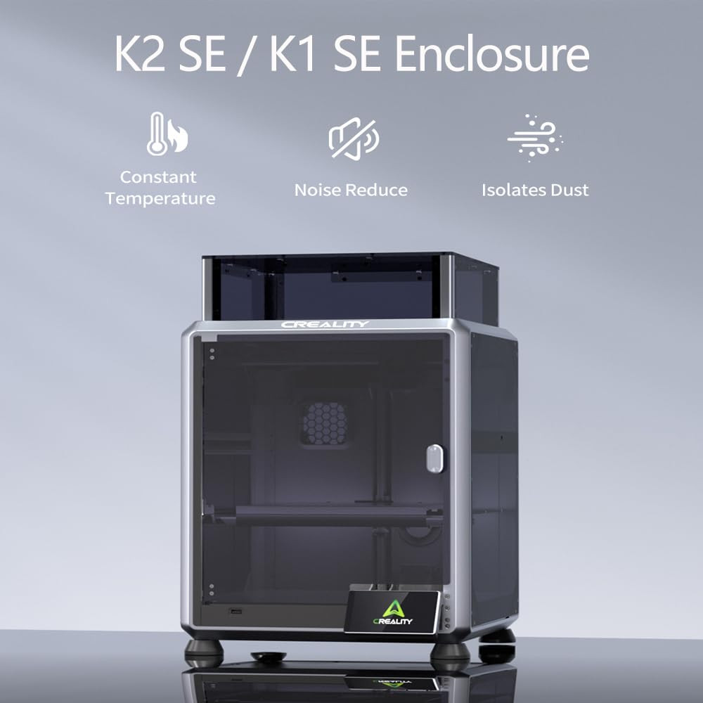 K2 SE Transparent PC Enclosure, Dustproof Tent Constant Temperature Protective C