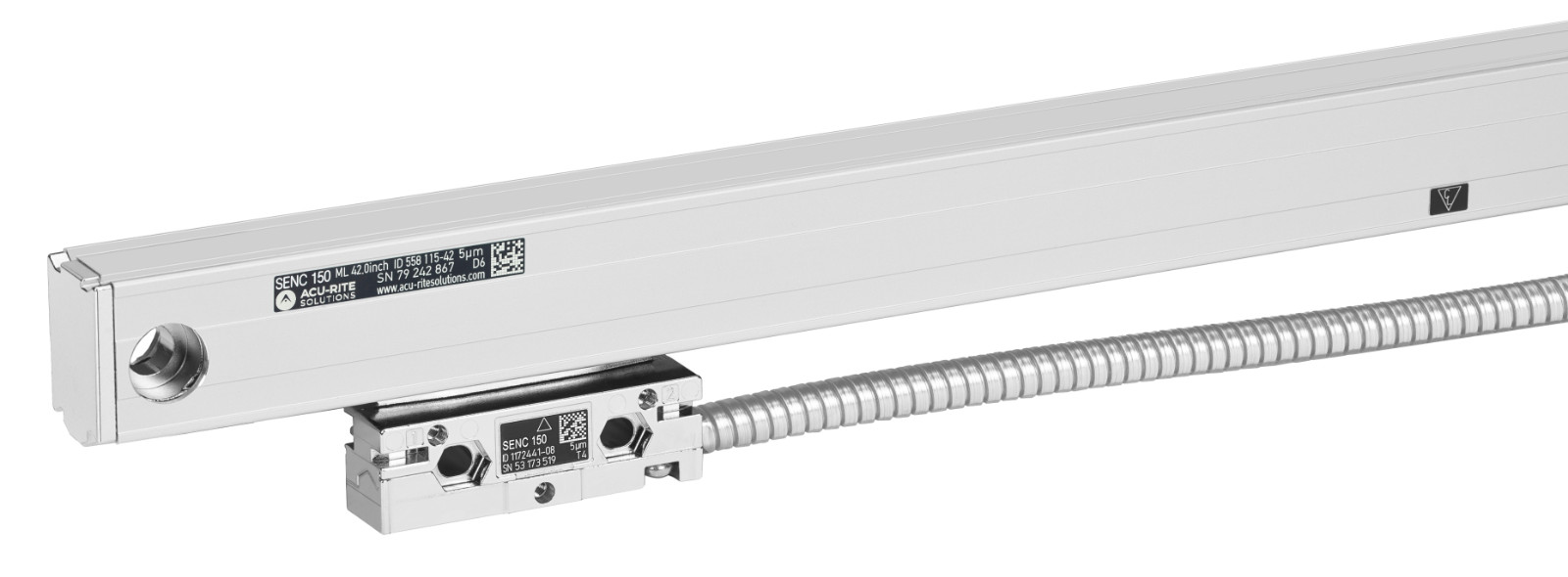 Linear Encoder / Scale: Acu-Rite SENC 150, 1um Resolution, 13" Measuring Length