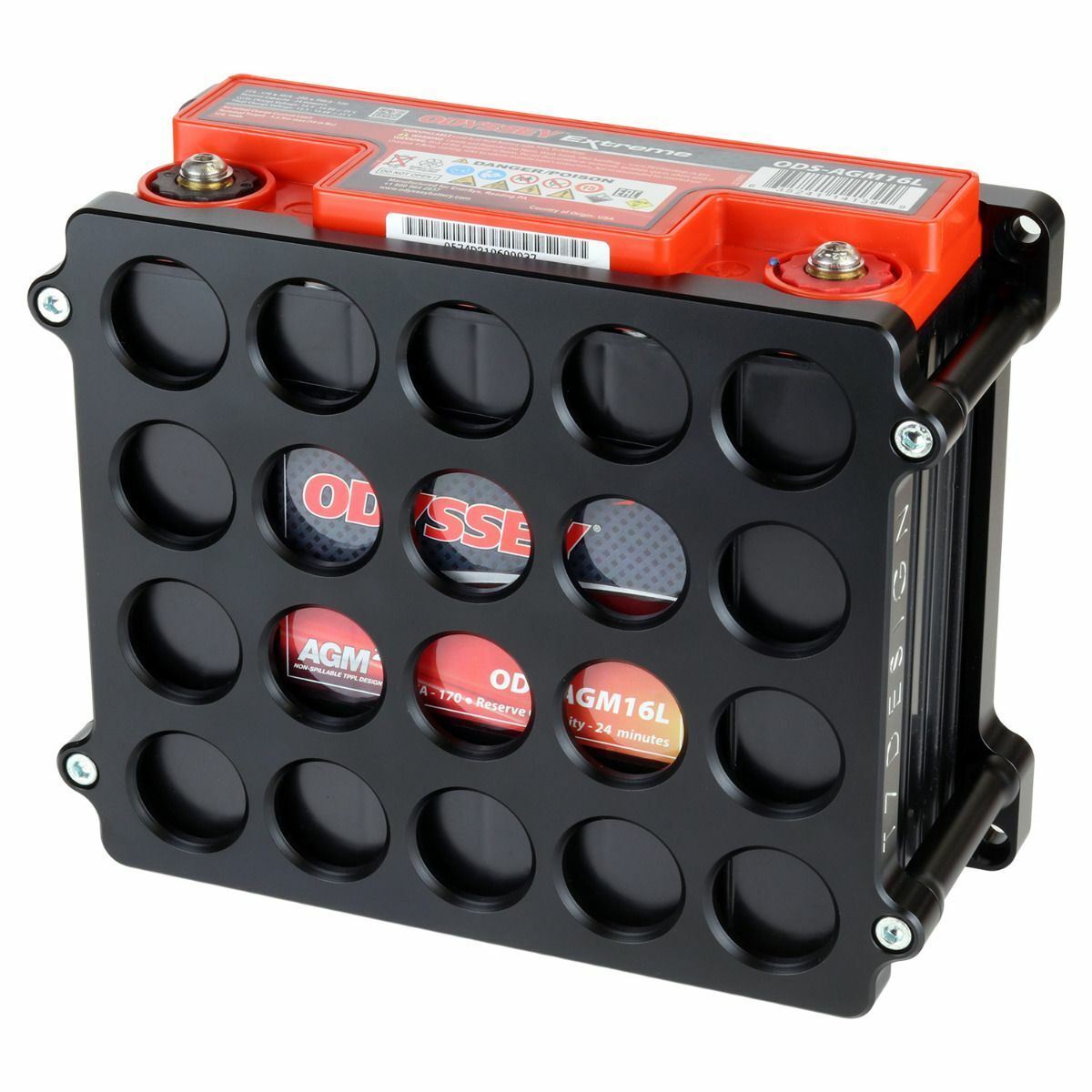 Odyssey Pc680 Billet Battery Tray Black