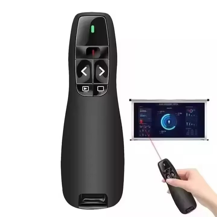 2.4 GHz RF USB Wireless Red Laser Pointer Pen PPT Presentation Remote Control