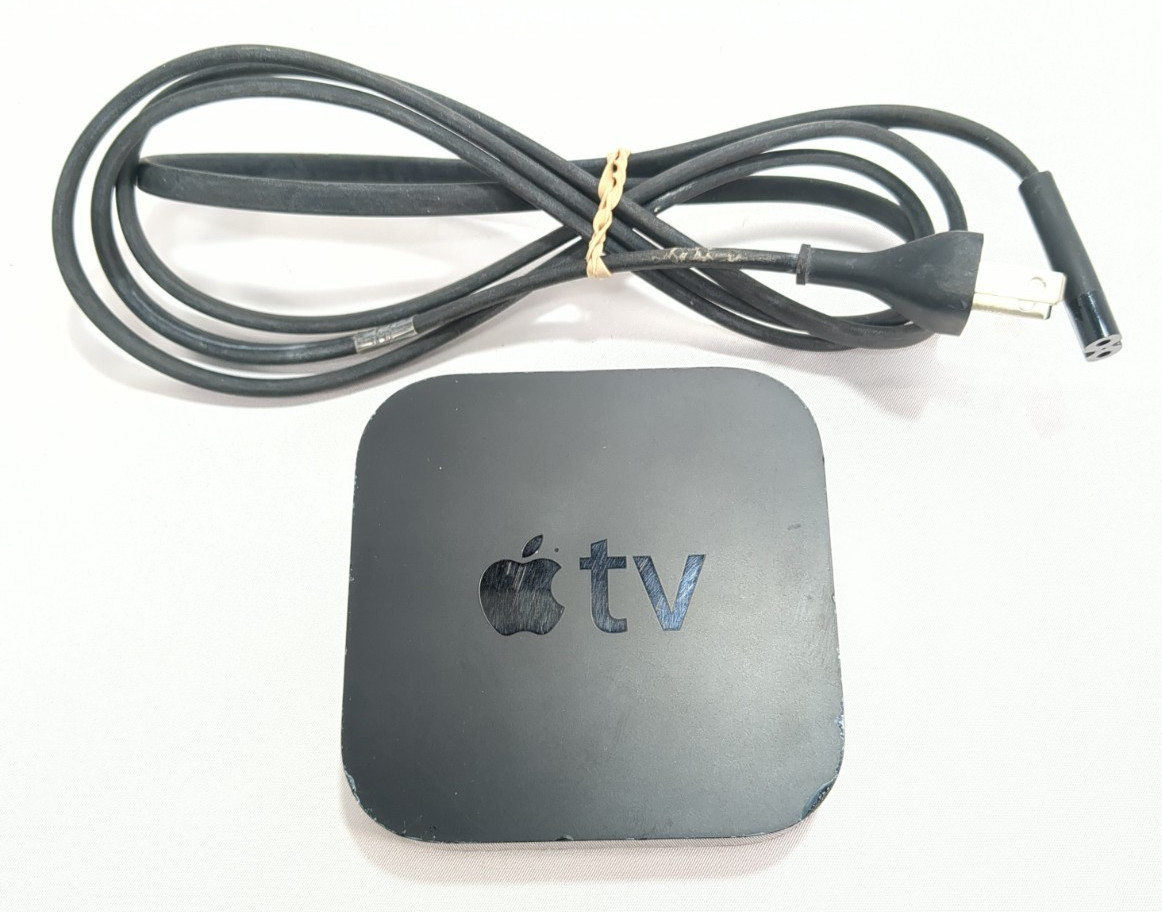 Apple TV 3rd Gen A1469 HD Streaming Media Player **No Remote** Power Cable
