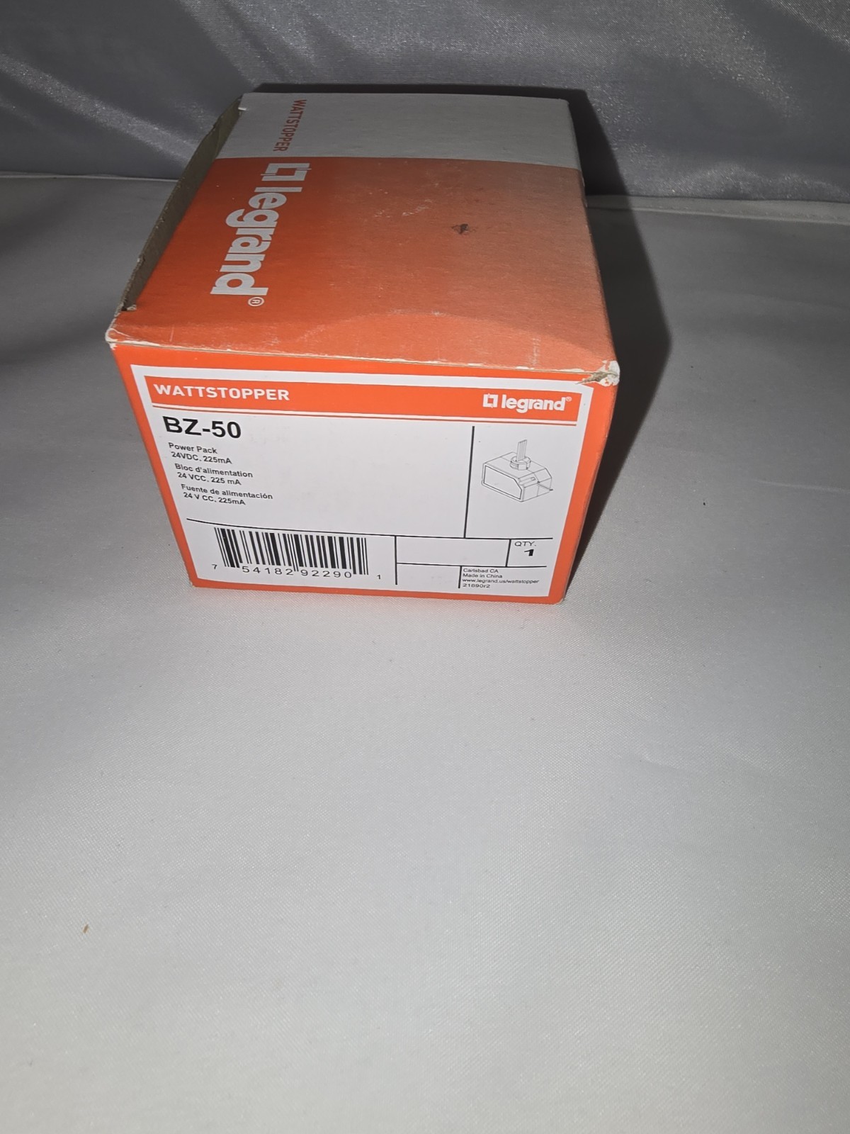 Wattstopper BZ-50 Power Pack 120 277V 50/60Hz 24VDC 225mA