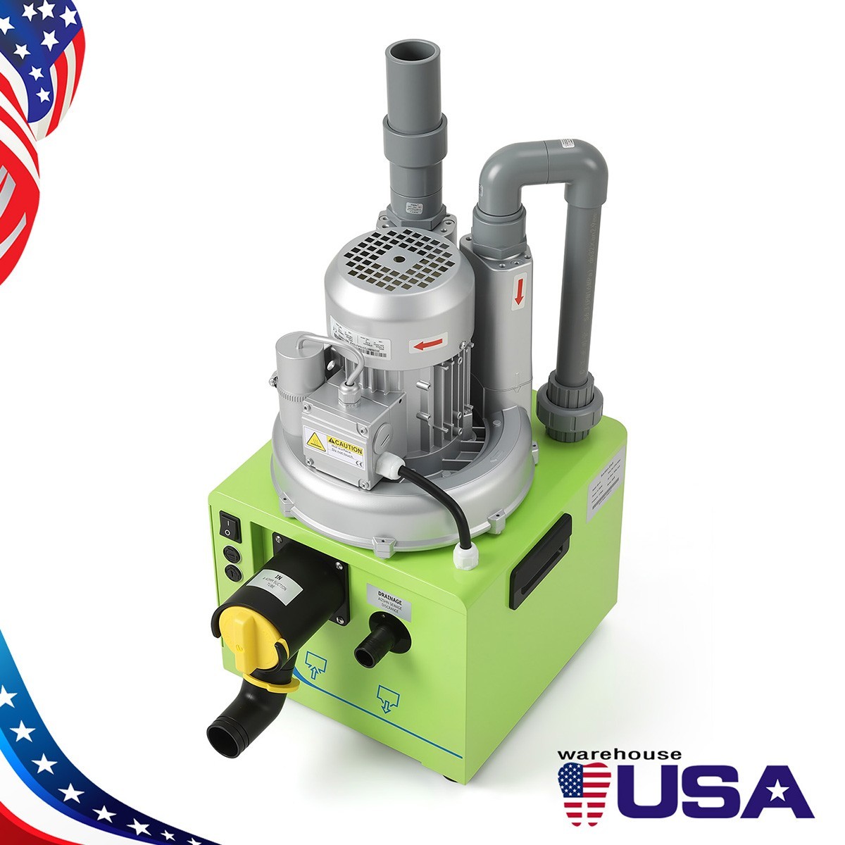 Dental Unit Chair Computer Controlled DC Motor PU/Air Compressor/Suction machine