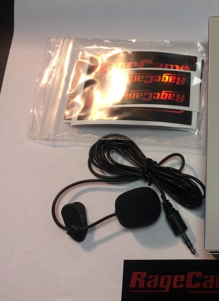 STEREO MIC MICROPHONE LAPEL CLIP ON 6'PLUG AUDIO IN FOR DRIFT GHOST S GHOSTS
