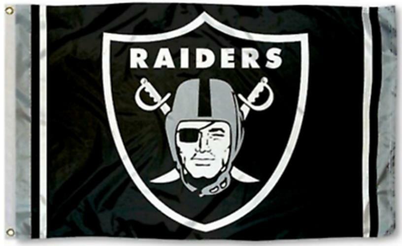 Raiders FLAG 3X5 Las Vegas Raider Banner Man Cave Flag USA New