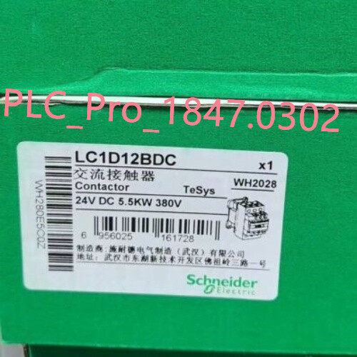 LC1D 12BDC 1PCS New Original Schneider contactor LC1D12BDC  Fast delivery