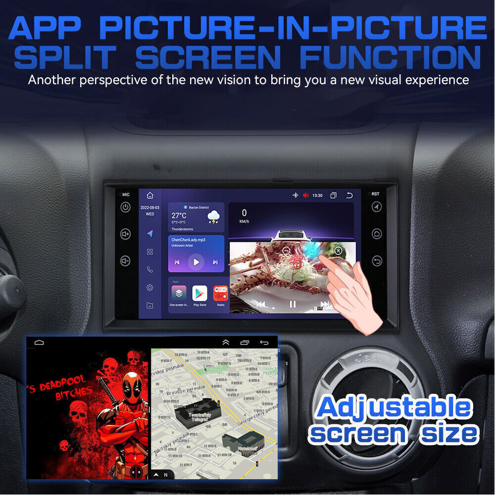 For 2011 2012 2013 Dodge Durango Apple CarPlay Android Auto Radio GPS WIFI
