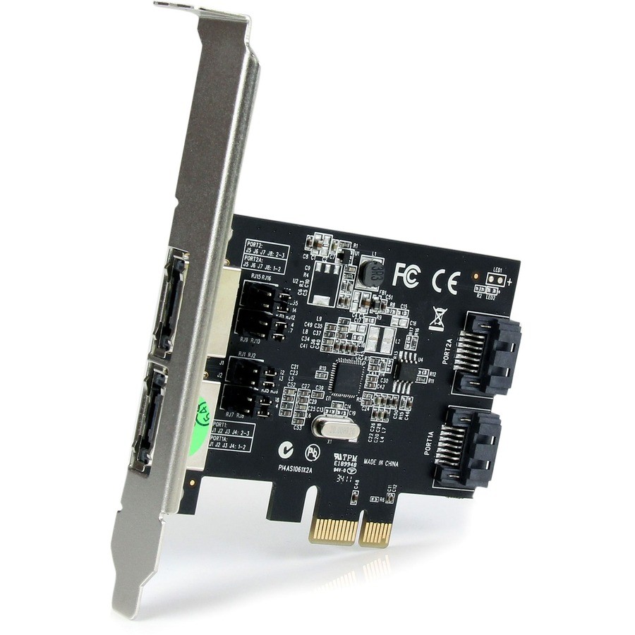 StarTech PEXESAT322I 2 Port PCIe SATA 6 Gbps Controller Card