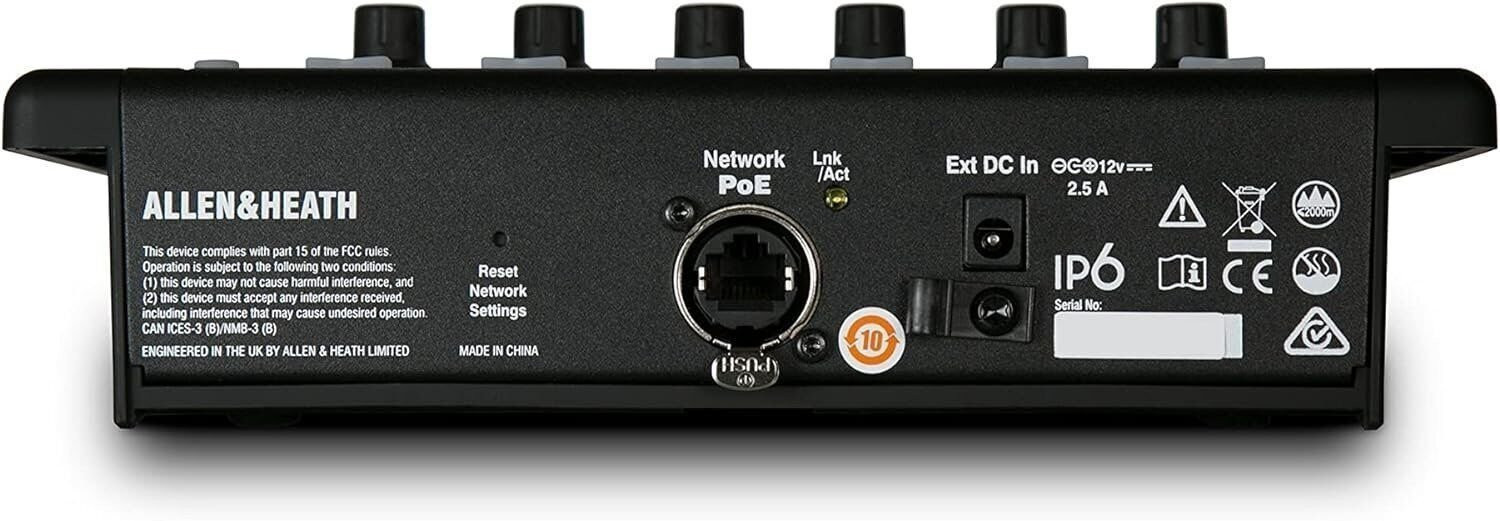 Allen & Heath AH-IP-6 OLED 6 Knob Remote Controller