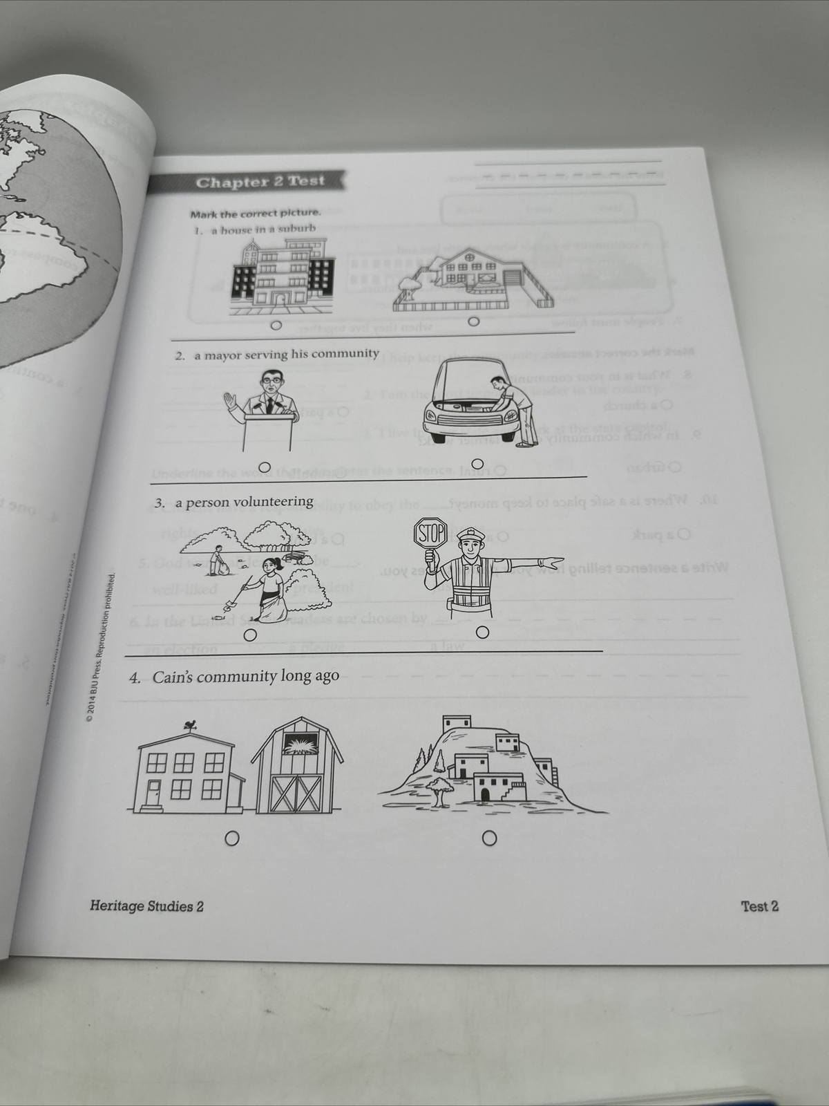 BJU Heritage Studies 2 Student Text & Tests (3rd Edition) 2nd Grade History