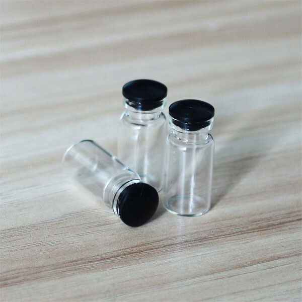 2ML Stopper Cork Bottles Glass Message Candy Vial Crafts Containers Jars Tiny