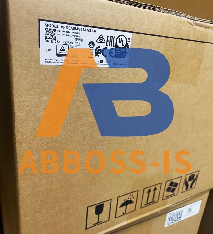 1x VFD9A0MS43ANSAA DELTA 3.7 kW inverter brand new fast delivery DHL/FedEx