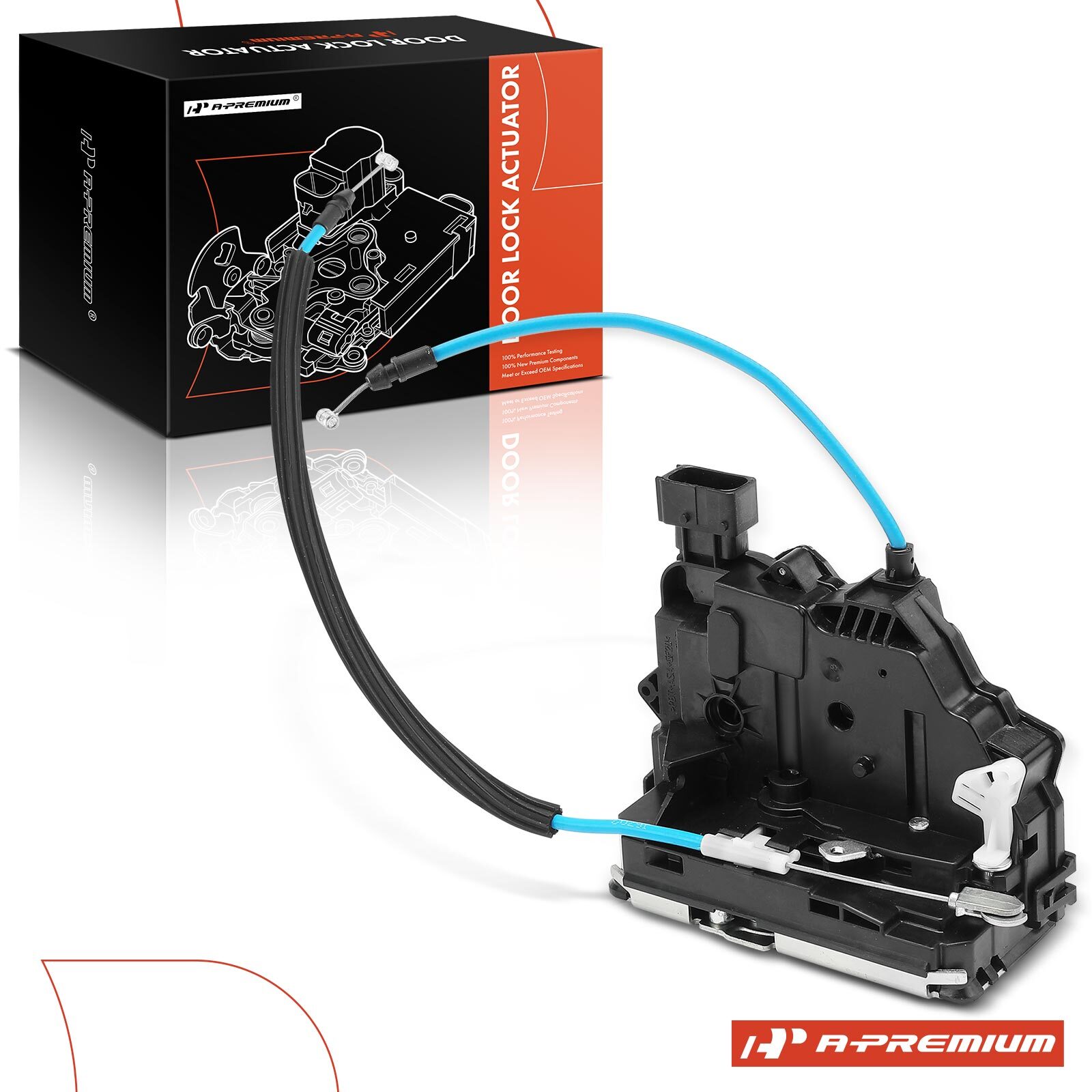 A-Premium Rear Door Lock Actuator for Ram ProMaster 1500 2500 2016-2019 Electric