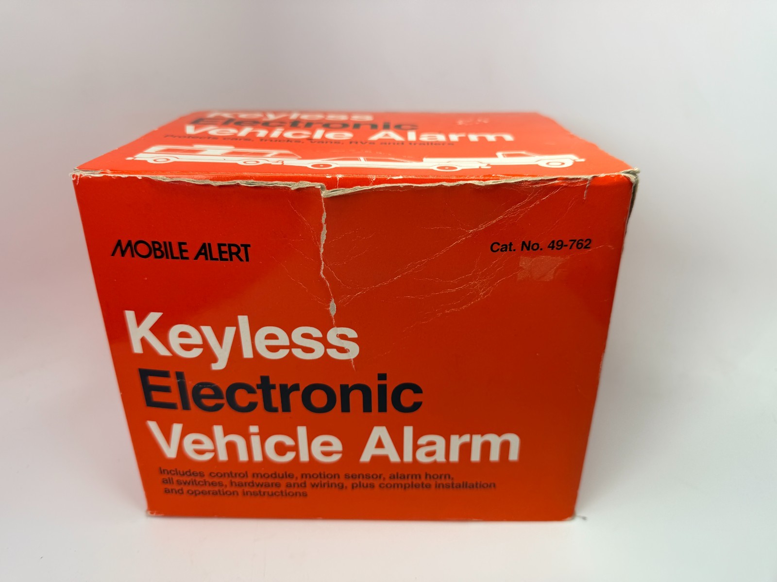 VTG RADIO SHACK Mobile Alert 49-762 Vehicle Alarm System Retro  70s 80s Control
