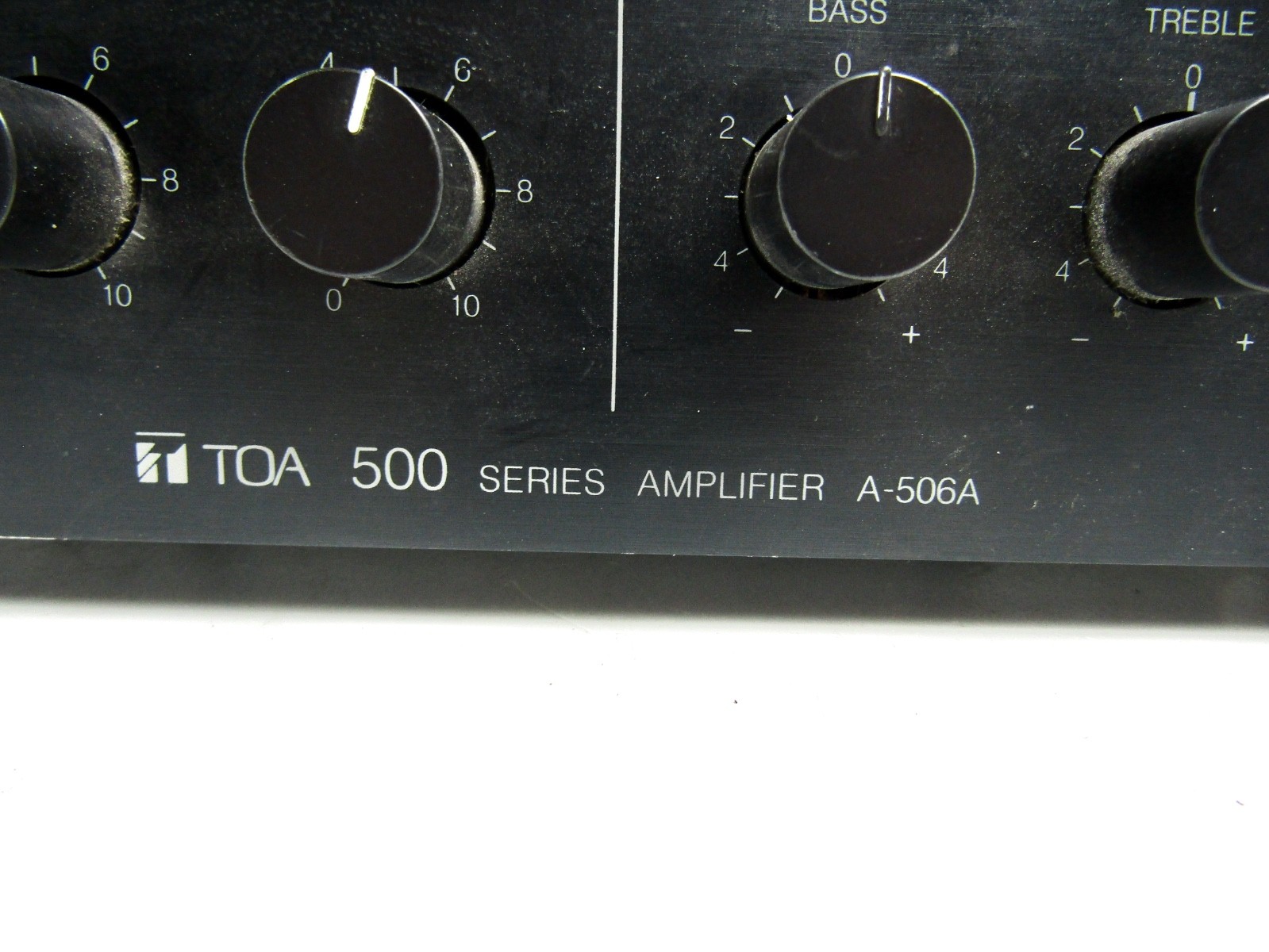 TOA 500 Series Amplifier MODEL A-506A - Good Condition