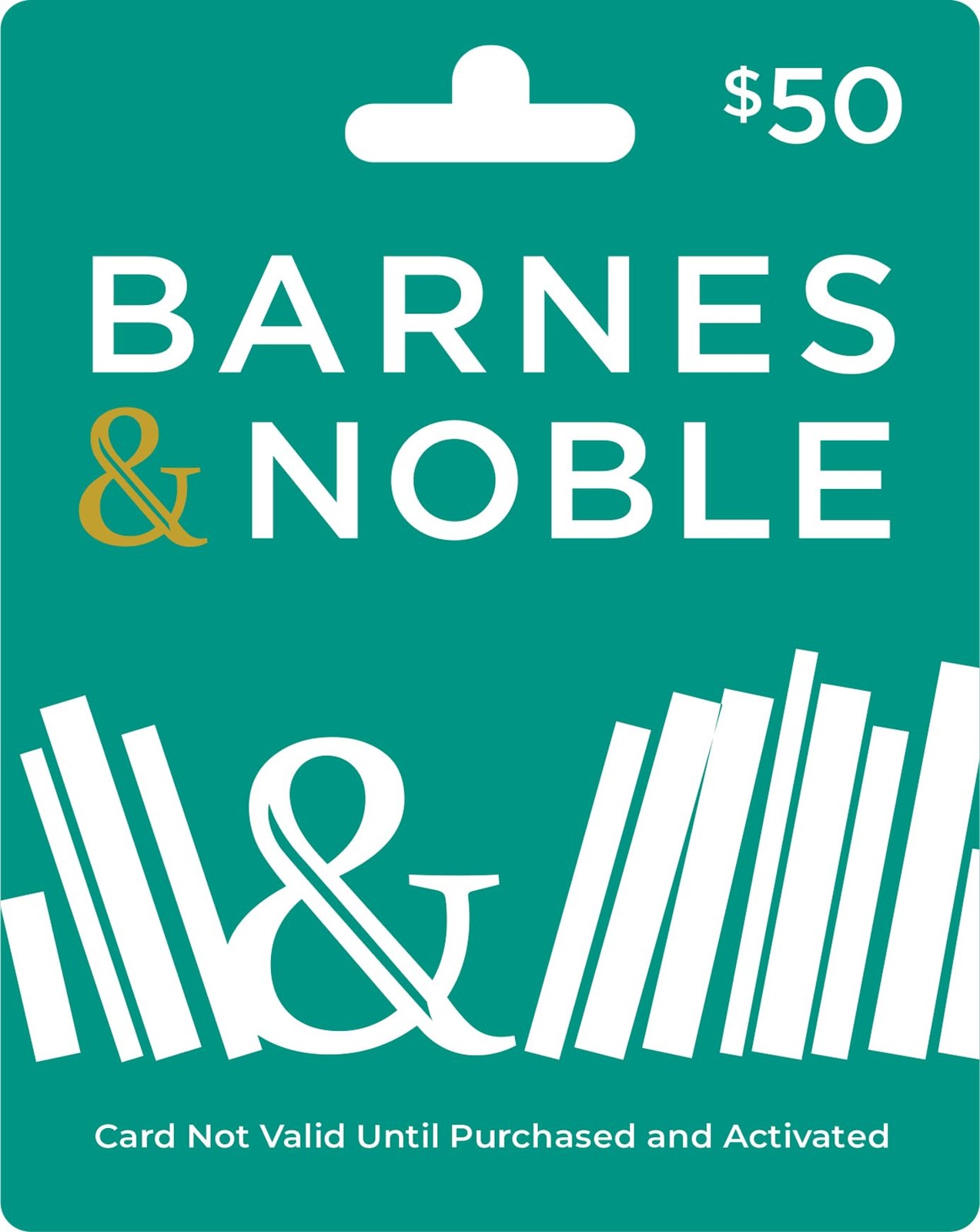 Barnes & Noble Physical Gift Card  $50