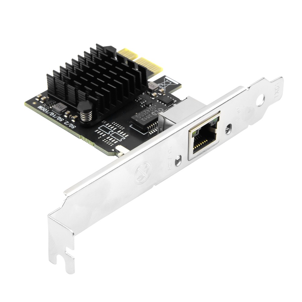 5GbE PCIe Network Card RTL8126 Multi-Gigabit Ethernet Adapter for Desktop Gaming