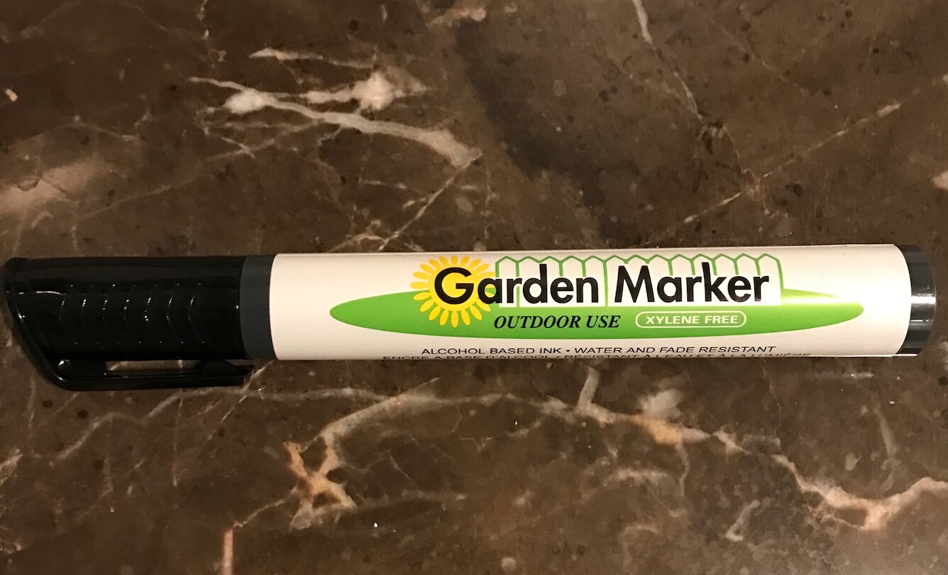 Garden Marker - Permanent Alcohol Based Ink - Water and Fade Resistant