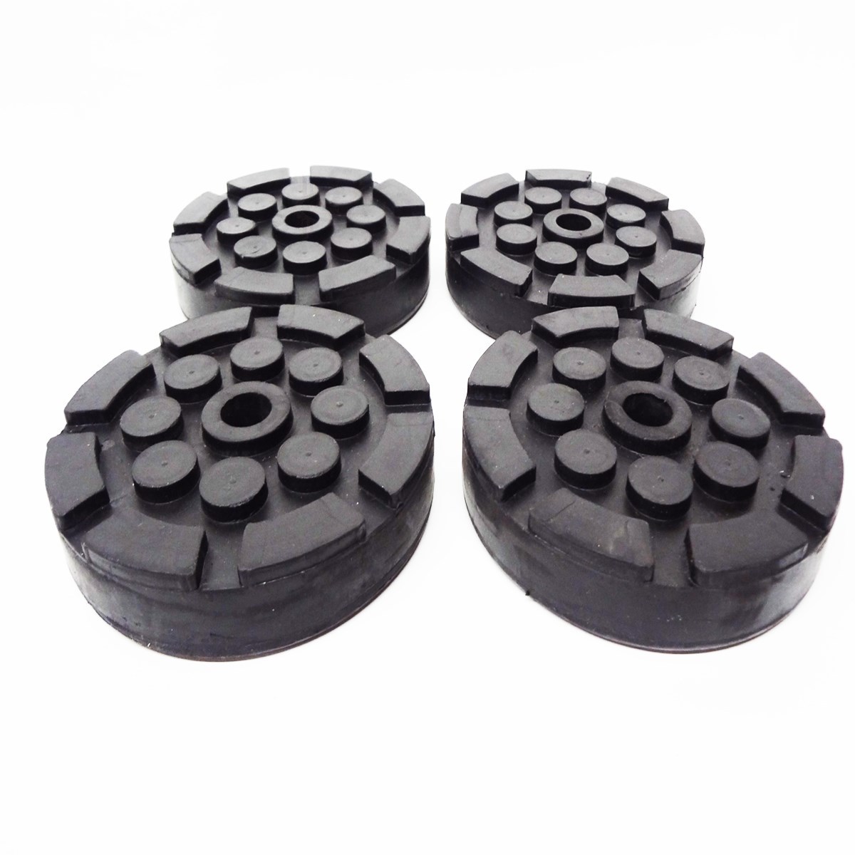 QUALITY LIFT ROUND RUBBER PADS for OLDER STYLE QUALITY LIFTS SET OF 4 26K25030