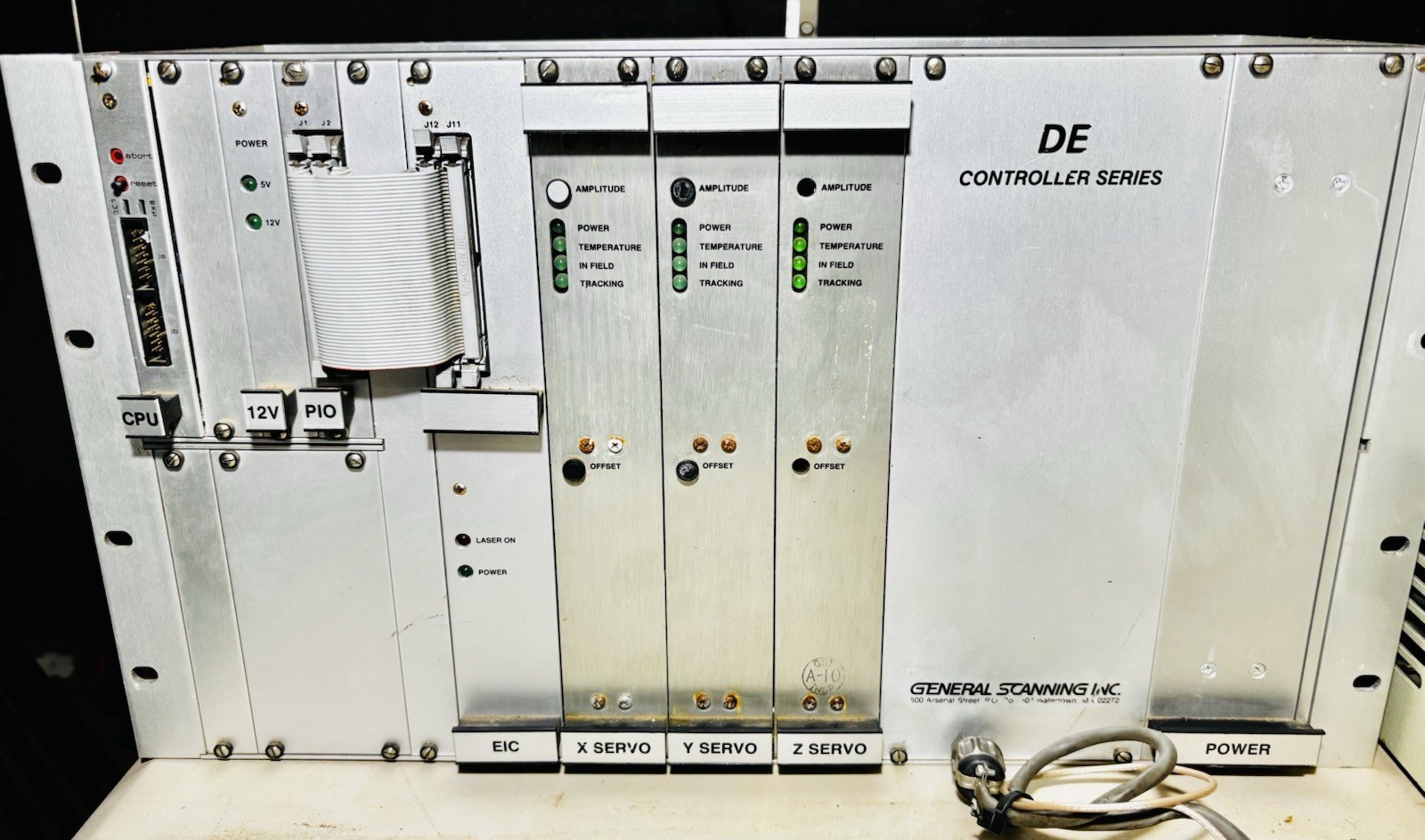 General Scanning DE-3000 Galvo Controller + Quantronix Q-Switch- 1988 Laser Sys