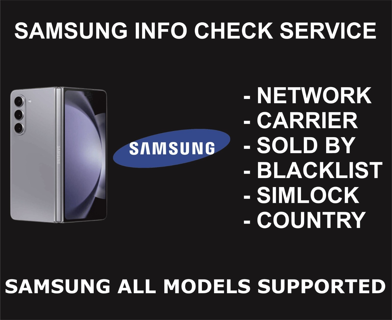 Galaxy Info Check, Network, Sold By, Carrier, Status, Country, Memory