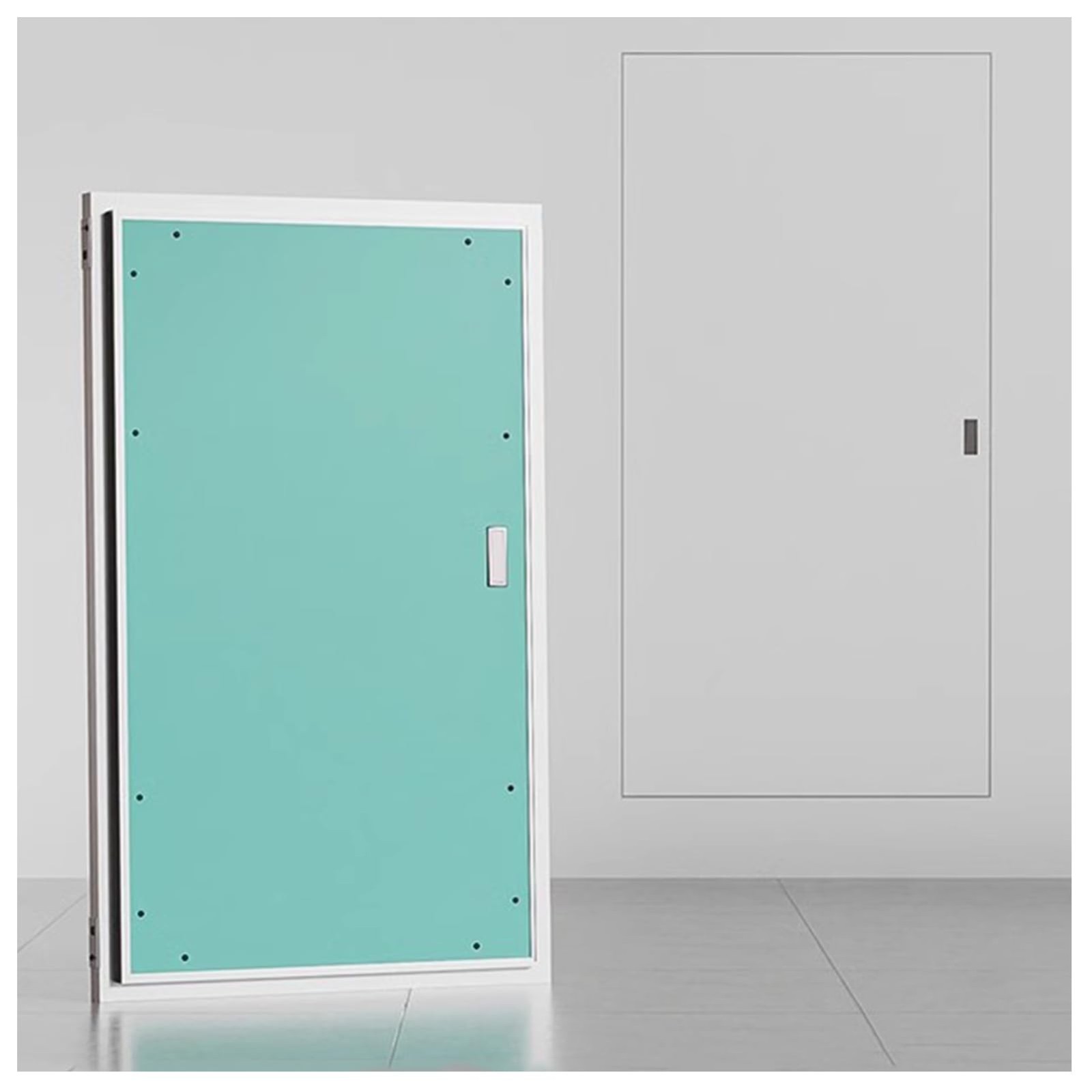 Large Drywall Access Panel 23.6x35.4in | Paintable Flush Mount Inspection Hatch