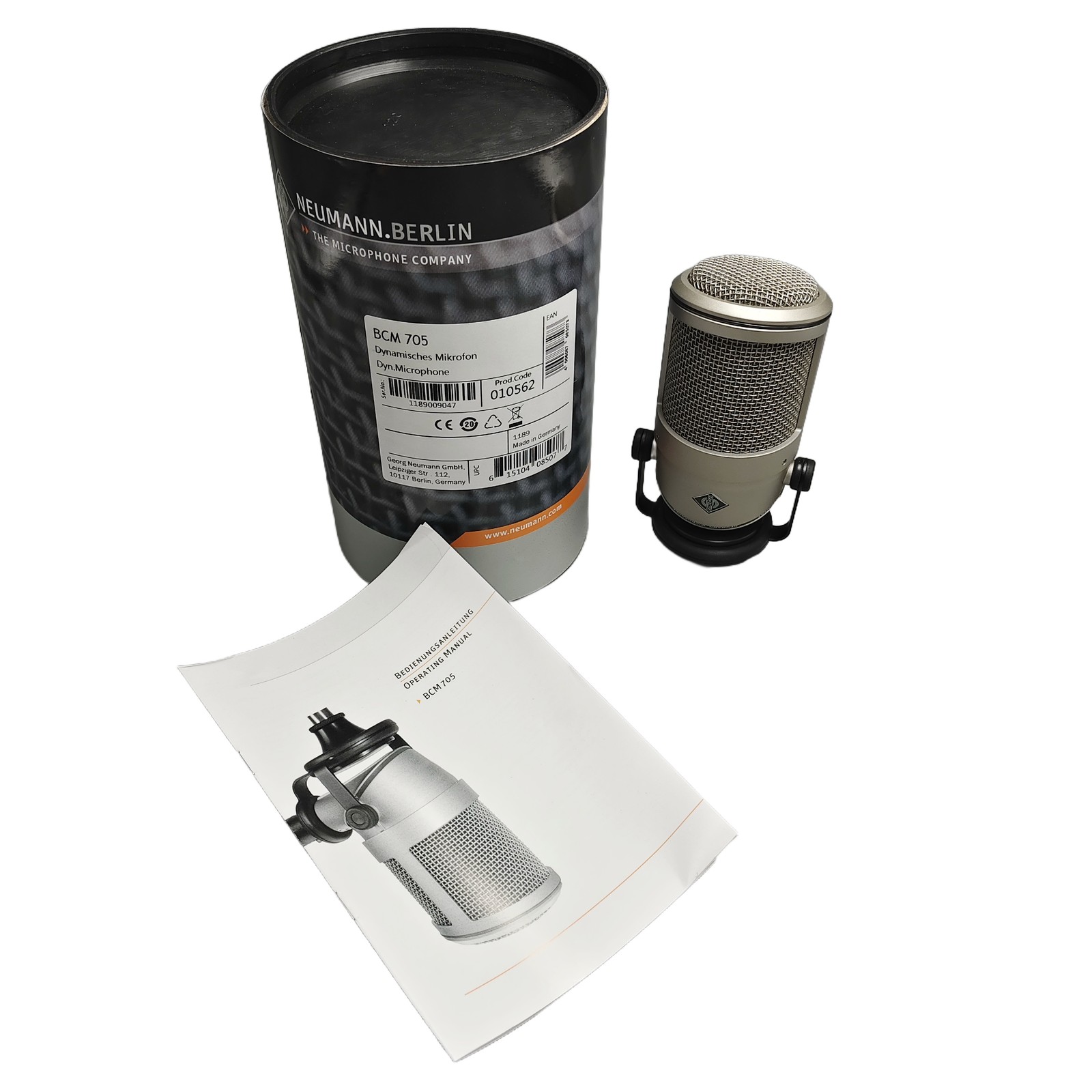 NEW Neumann BCM 705 Dynamic Broadcast Microphone