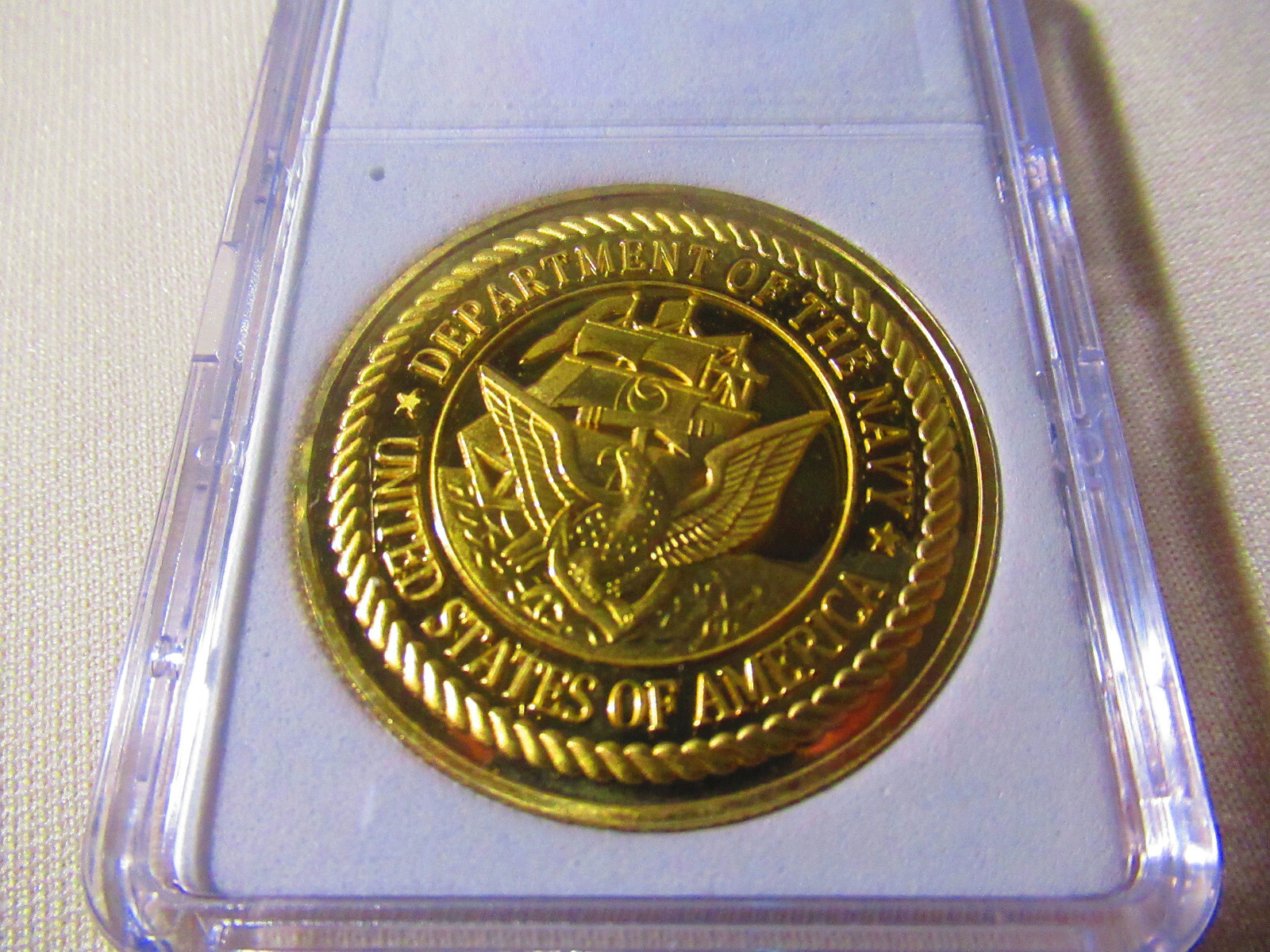 US NAVY - USS BOXER CV-21 Challenge Coin
