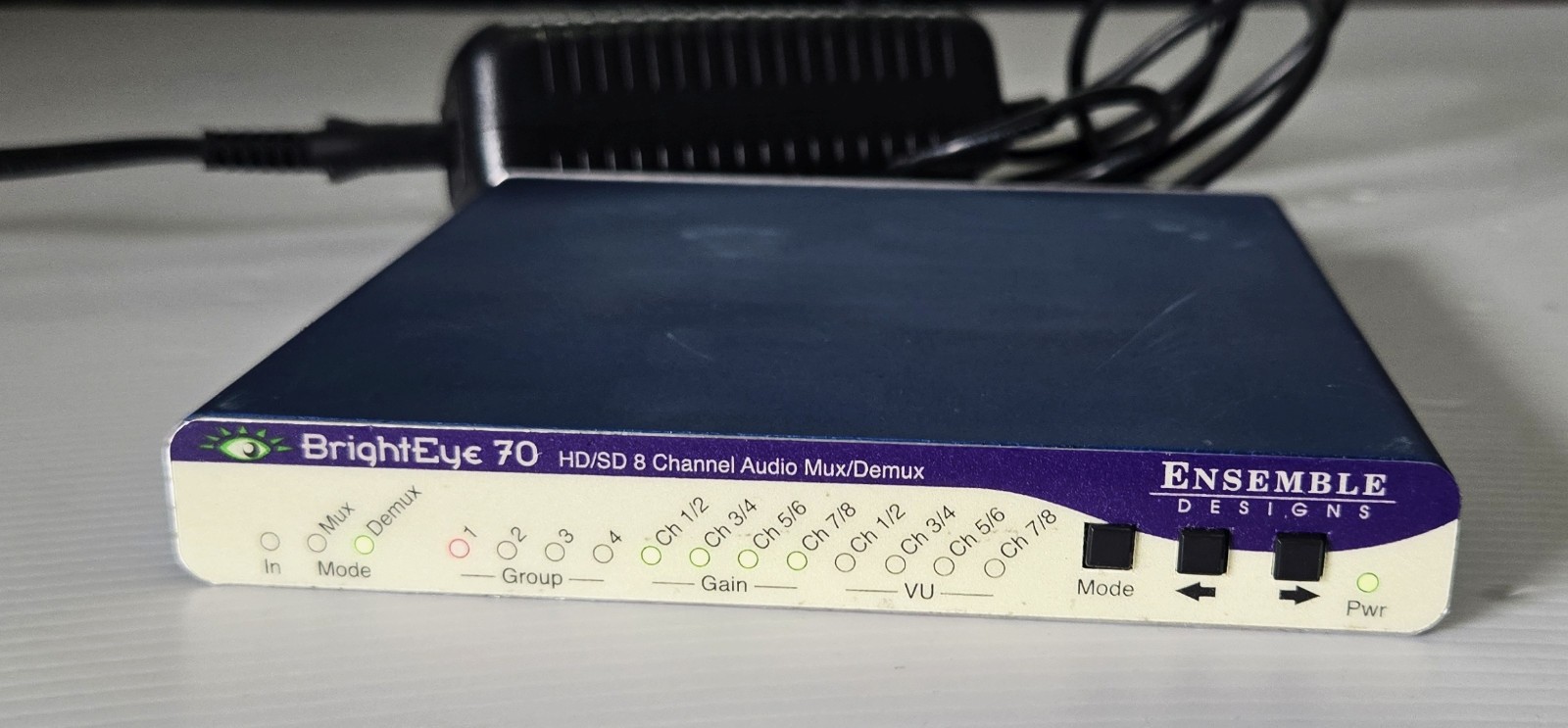 Ensemble Designs BrightEye 70 HD/SD 8-Channel Audio Mux/Demux