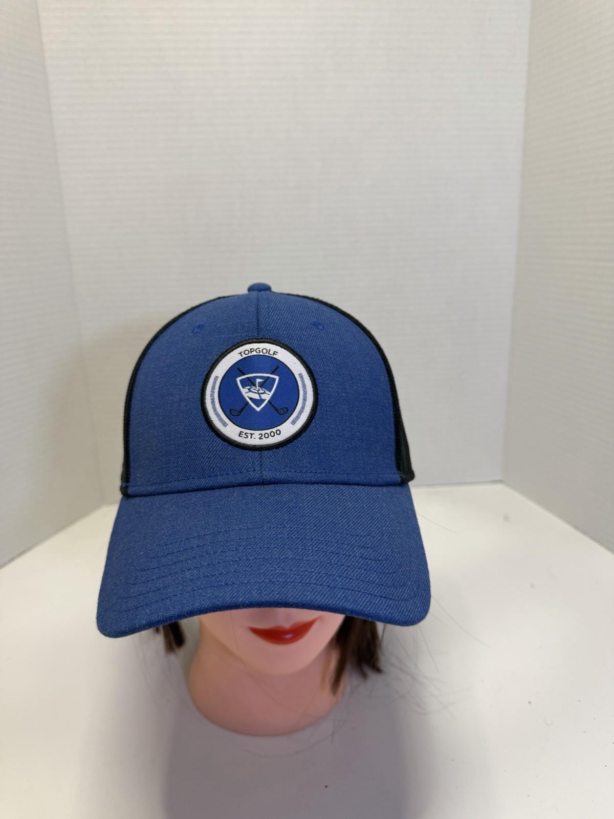 Top Golf Callaway Blue Snapback Baseball Cap Hat Topgolf Est. 2000