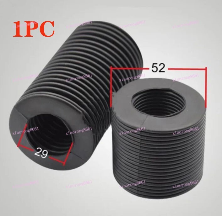 Rubber Corrugated Sleeve Surface Grinder Parts Y-axis Telescopic Protective Cove