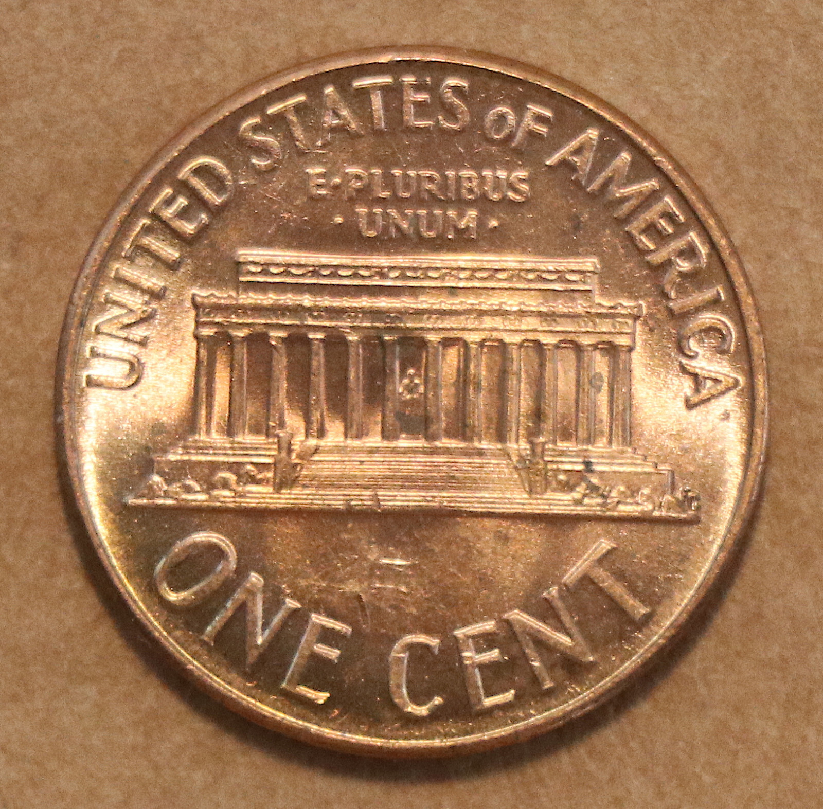 1967 Lincoln Memorial cent BU