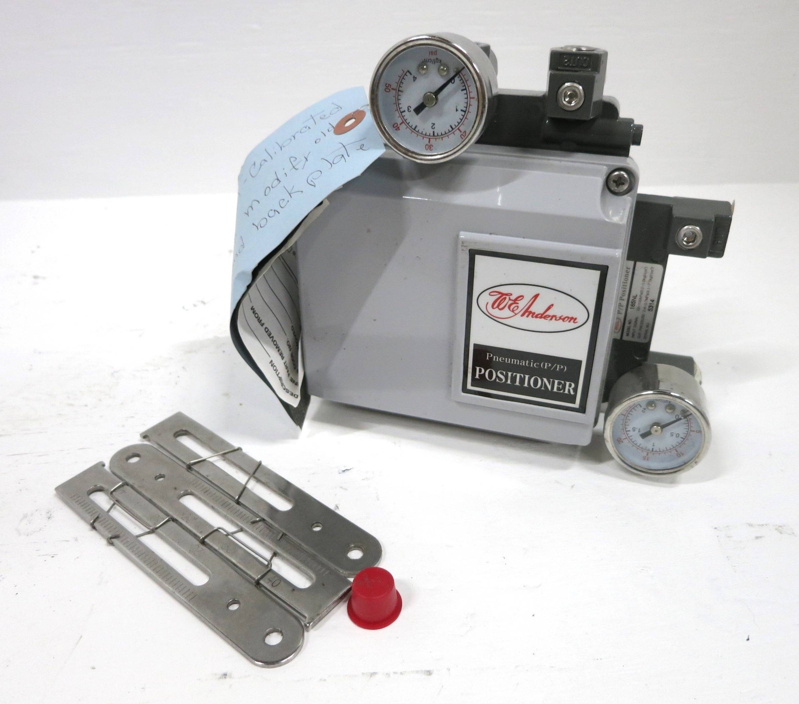 WE Anderson 165NL Pneumatic Positioner P/P Controller 165 Precisor Dwyer