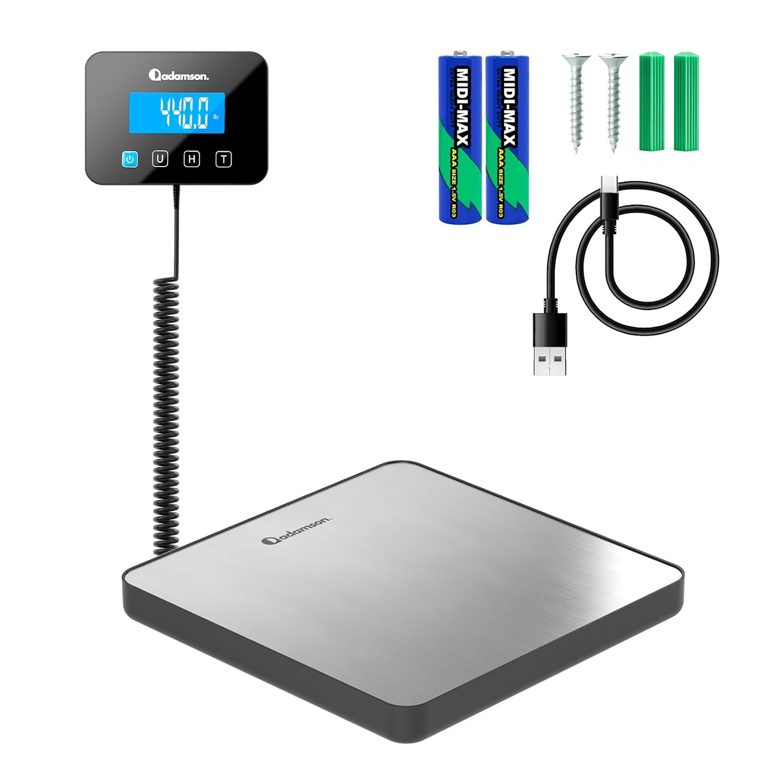 Shipping Scale for Small Business - 440 Lbs/0.35Oz - High Accurate Digital