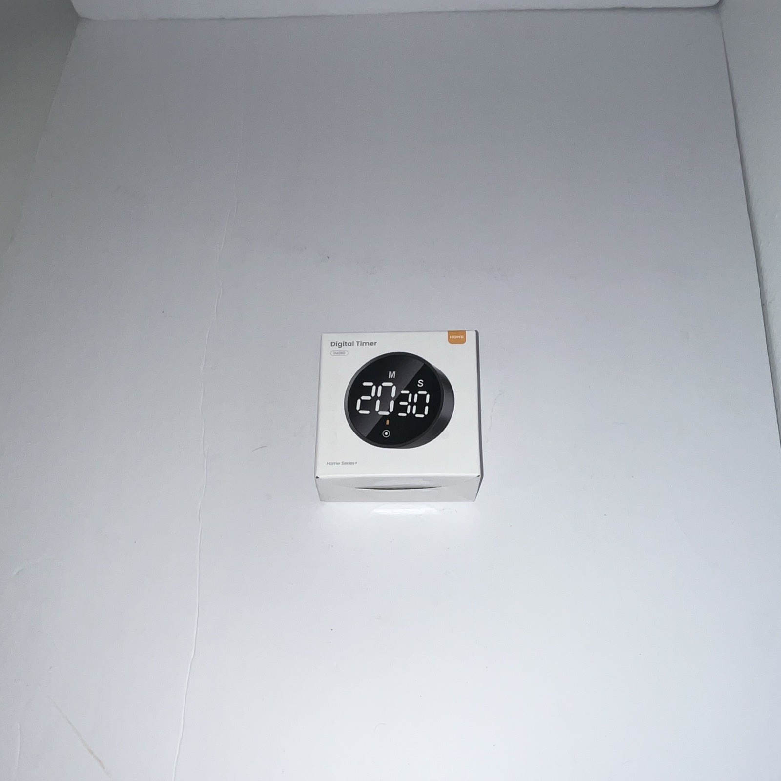 HOME EM280 Digital Timer Countdown Black Battery Powered Plastic Modern