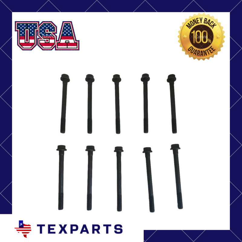 91H20-00350 11056-FY500 HEAD BOLT (set of 10) FOR NISSAN K21 K25