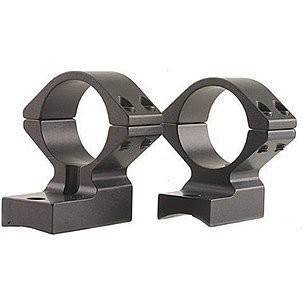 Talley Scope Mounts For Tikka T3 1" Tube, Medium Height, Black Anodized - 940714