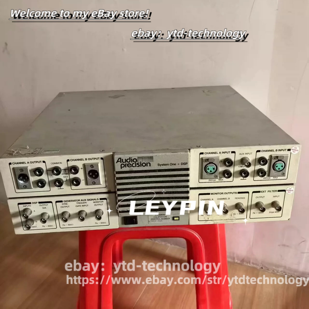 Audio Precision System One Audio Analyzer#ytd