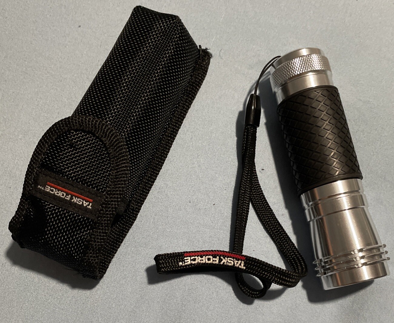 HOLSTER Task Force Flashlight Belt Loop Black Replacement Carry Pouch HTF