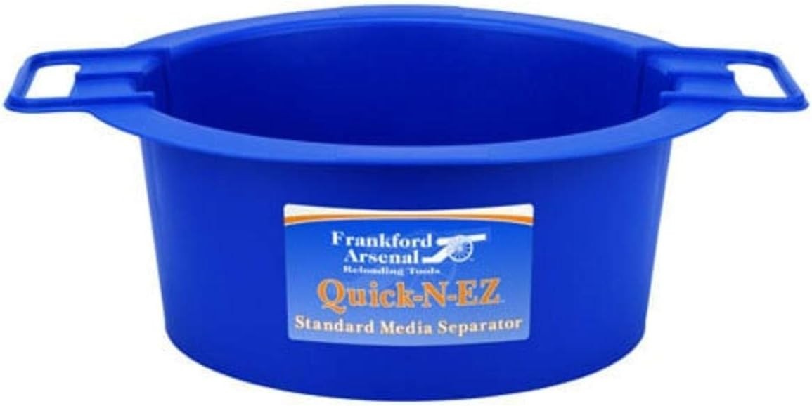 Quick-N-Ez Case Tumbler and Media Separator for Brass Cleaning & Polishing, Ammo