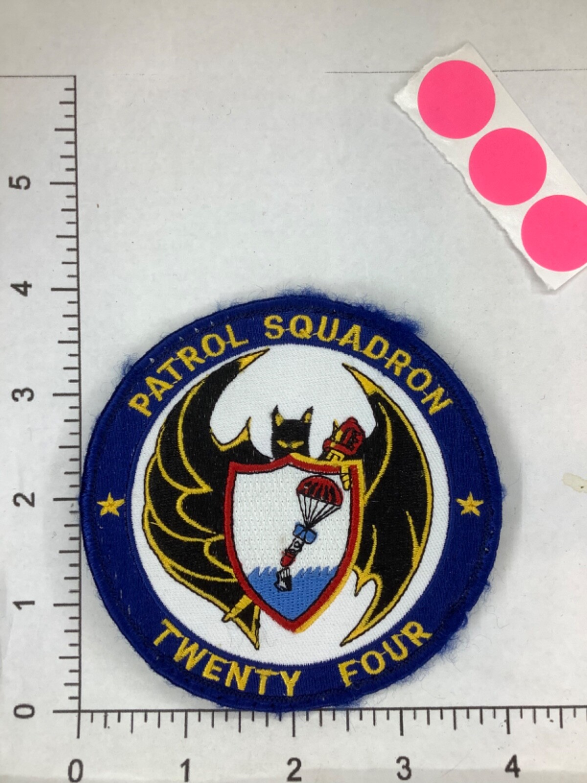 U.S. NAVY PATROL SQUADRON 24 SQUADRON PATCH