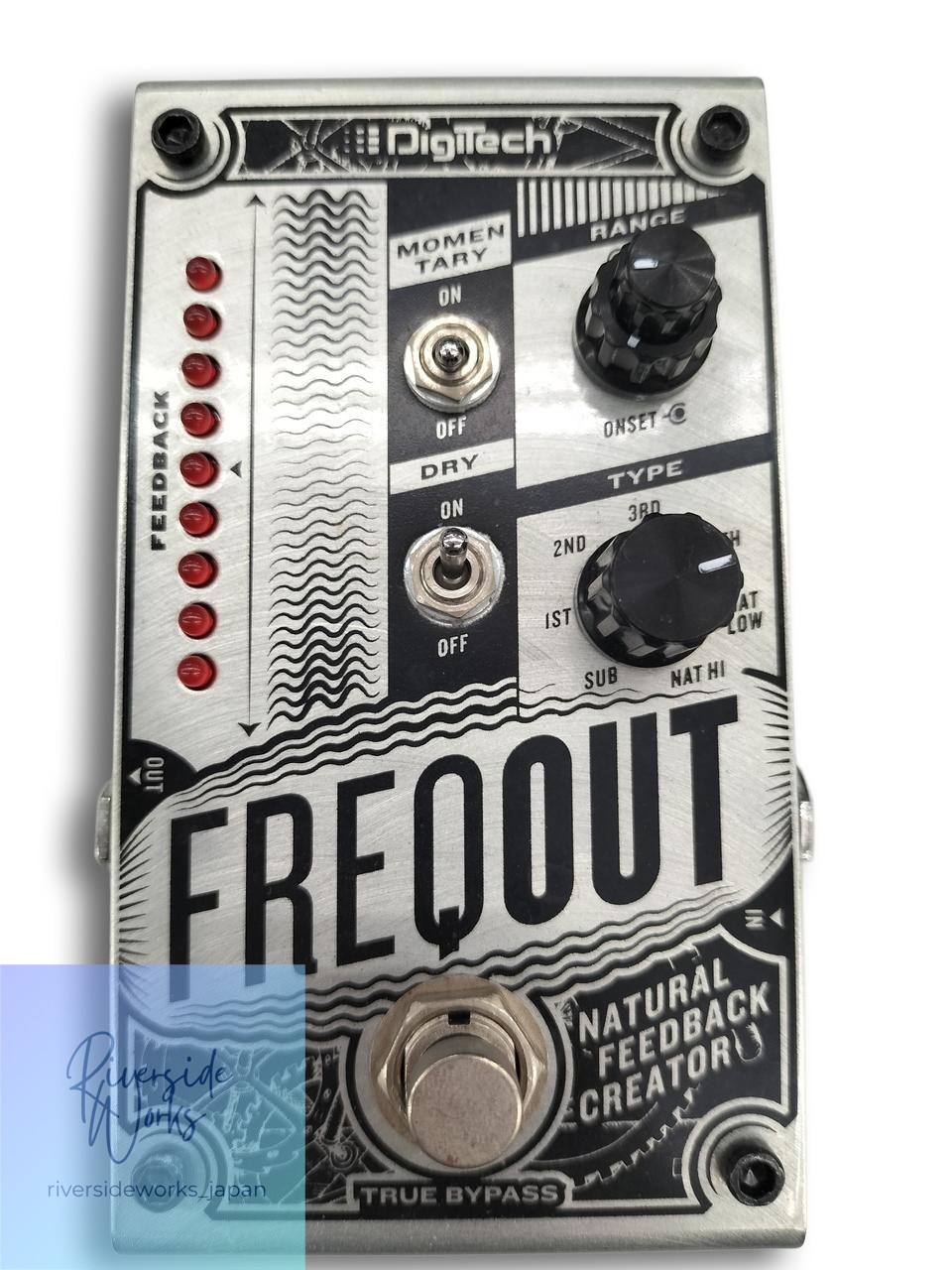 DIGITECH FREQOUT-V-00 Effects Pedal Guitar Effect Used JP