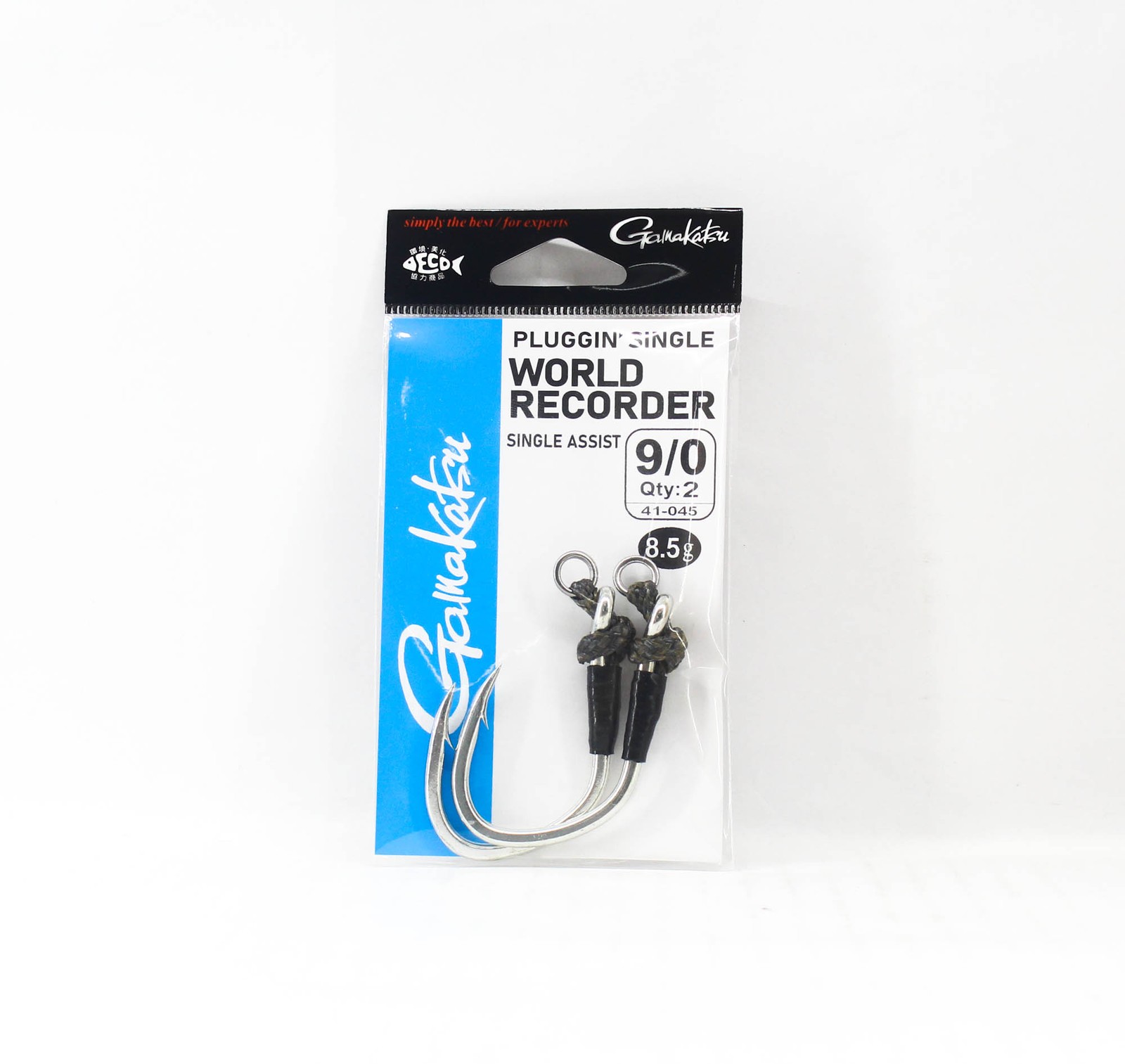 Gamakatsu 41045 Plugging Single World Recorder Size 9/0 (8052)