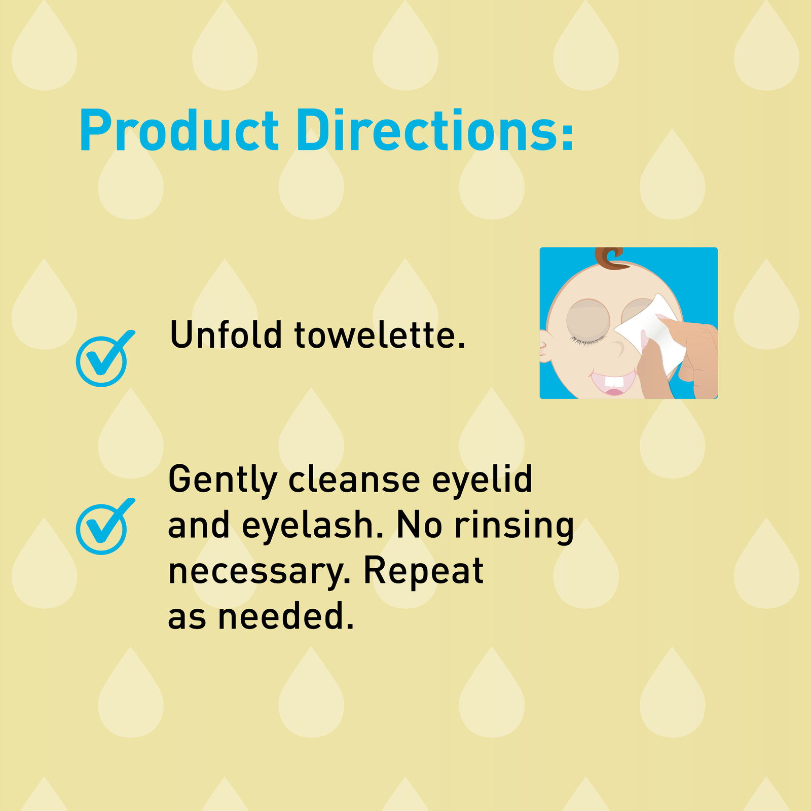OCuSOFT Baby Eyelid and Eyelash Cleanser Pre-Moistened Pads 20 Count Box