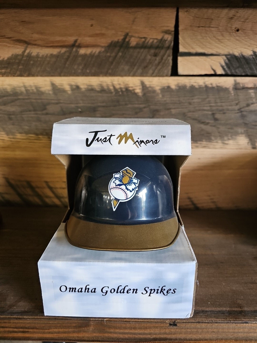 Minor League Mini Helmet Omaha Spikes
