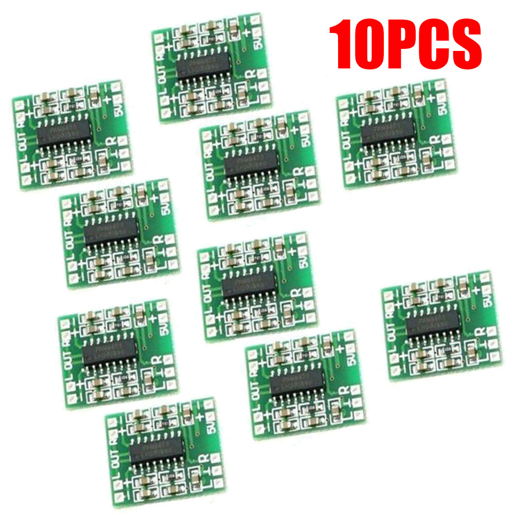 10PCS PAM8403 Mini 2 Channel Stereo 3W Class D Audio power Amplifier module