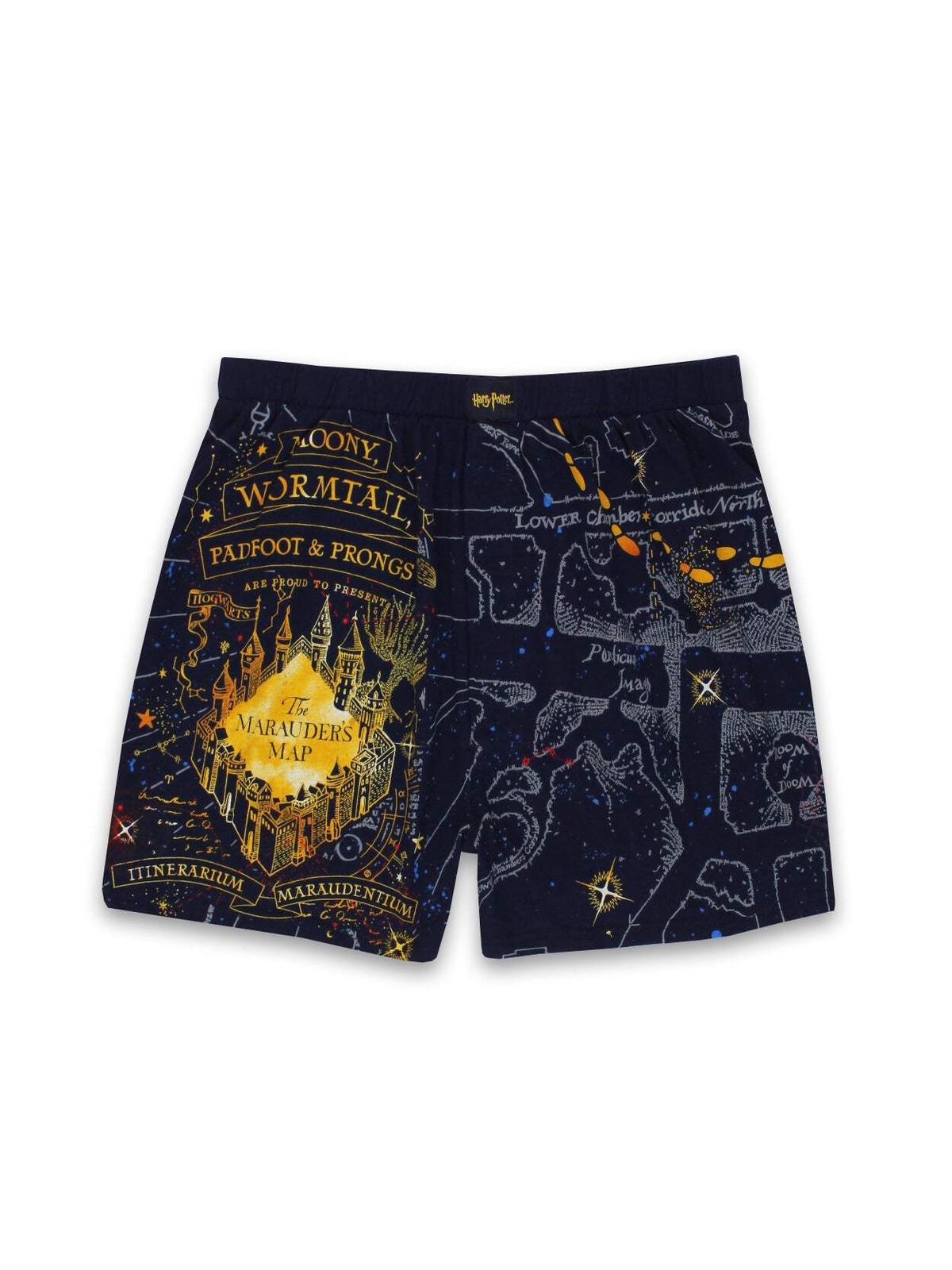 Harry Potter Hogwarts Marauders Map Boxer Shorts