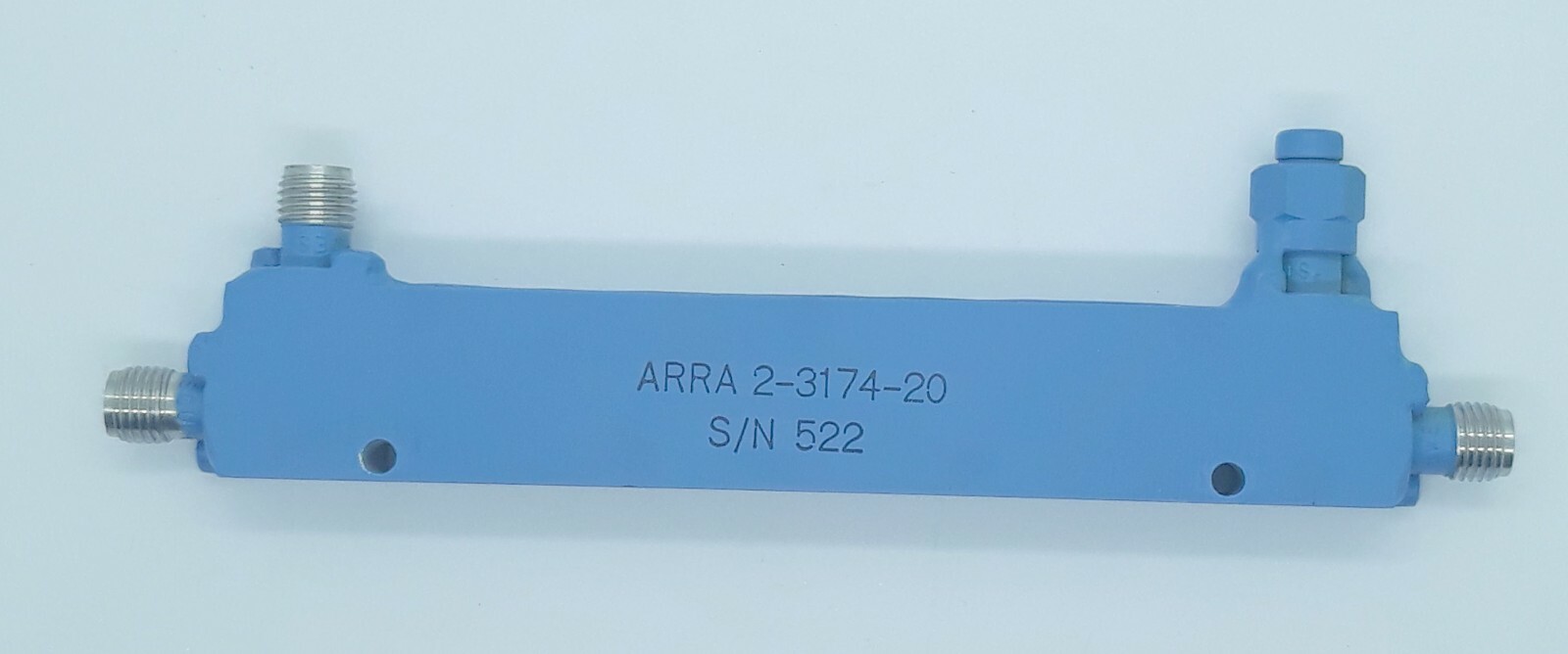 Arra 2-3174-20 SMA RF Coaxial Directional Coupler 500 MHz to 2 GHz 20dB