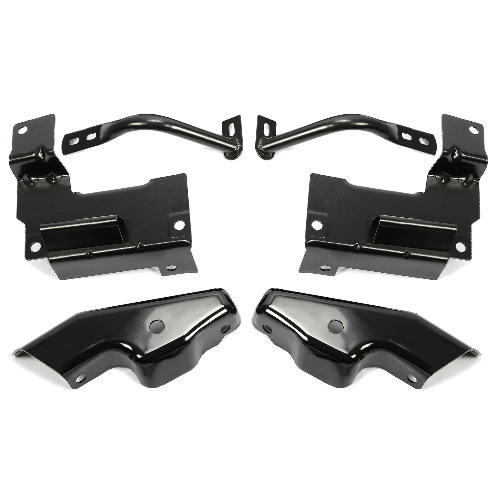 For 2003-2006 Silverado 1500 2500 Front Bumper Mounting Support Brackets Braces