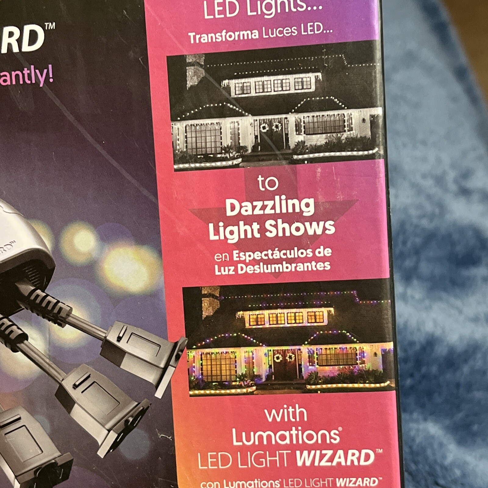 LED LIGHTWIZARD W/REMOTE CONTROLLER，new